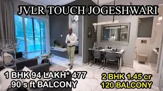 J V L R  1 bhk 90 sq ft  Balcony,2Bhk 180 sq ft Balcony, 16 ACER Township