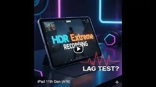 iPad 11th Gen (A16) BGMI Test - HDR Extreme + Recording | Lag Test?