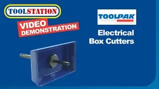 How to use the TCT SDS Plus Electricians Box Cutter | Toolstation