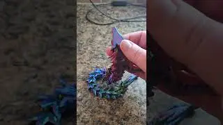 water dragon 3d printed