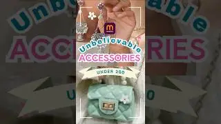 😱SO CHEAP Outfit Accessories Under 200 #fashion #shorts #viralshorts