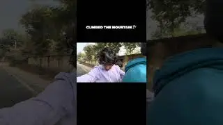 Climbed the mountain 🧗🧗&zwj;♂️ || #climbing #mountain #minivlog #funny #fypシ #reelsinstagram