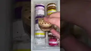 Making a Nutella Macaron Paper Squishy #shorts