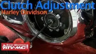How To Adjust a Cable Driven Clutch on a Harley Davidson Motorcycle
