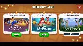 Disney Solitaire OST - 'Memory Lane' Music Soundtrack