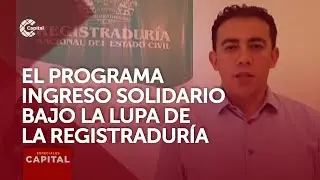 Registradur&iacute;a se pronunci&oacute; sobre las inconsistencias en el programa de Ingreso Solidario