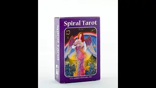 Review My Tarot - Spiral Tarot Card Deck - Kay Steventon - US Games Systems + 1 card reading