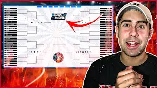 FILLING OUT MY OFFICIAL 2021 MARCH MADNESS BRACKET!