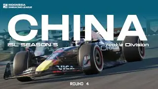 INDONESIA SIMRACING LEAGUE SEASON 5 - ROOKIE DIVISION ROUND 4 | CHINESE GP | F1 25 GAME