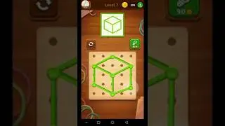 Child Level 7 Solution Line Puzzle Color String Art Walkthrough Gameplay