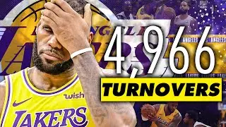 NBA - All Time Turnover Leaders - (1978 - 2023)