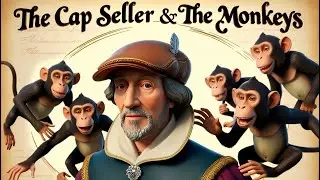 The Cap Seller and the Monkeys Story in English - Animated World