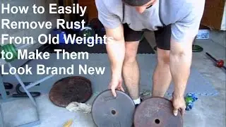 Restoring Old Weights for your Home Gym