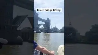 Tower Bridge lifting #londontours #tourguide #privatetours #towerbridge #sightseeing #visitlondon