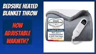 REVIEW (2026): Bedsure Heated Blanket Throw. Features
