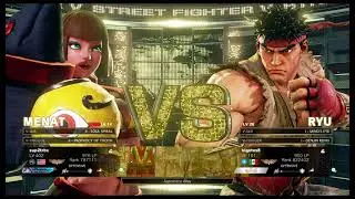 SFV Replays;sup2trbx(Menat)vs Bigotes8(ryu)