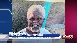 Community asked to help locate missing man, last seen in Palm Springs