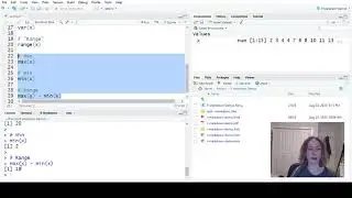 Simple Summary Statistics and Plots and R