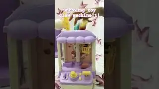 unboxing toy claw machine!! 👾#toy #fun #unboxing #colorful #kids #shorts