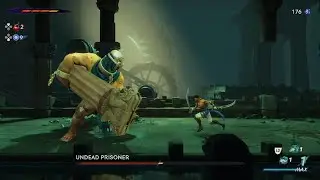 Prince of Persia The Lost Crown: Undead Prisoner (No Damage) (Hero Difficulty) (Boss Fight)