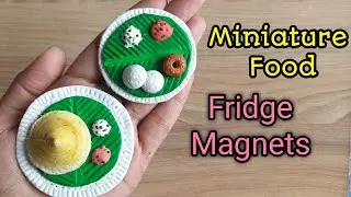 421. Fridge Magnets | Miniature Food | Miniature South Indian Food