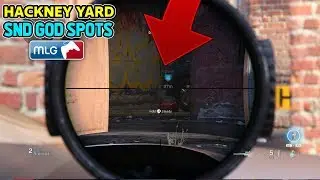 SnD GOD SPOTS on HACKNEY YARD! (COD MW Best Competitive SnD Plant Spots) Call of Duty Modern Warfare