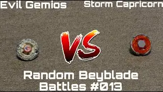 Evil/Killer Gemios vs Storm Capricorn [] Random Beyblade Battles # 013