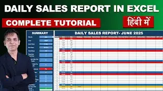 Daily Sales Report in Excel &ndash; Track Sales Daily, Weekly & Monthly / Excel