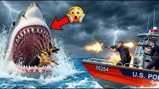 Brave Rescue Team Saves German Shepherd with Dolphin’s Help 🐬