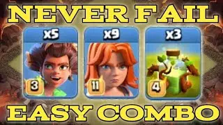 Th17 Root Rider Valkyrie + Overgrowth Spell Attack Strategy | Best Th17 Attack Strategy | coc gal