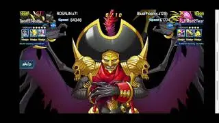 Cross Server Arena vs Full team gen 6 (Choromon one hit Jesmon X gen 6)