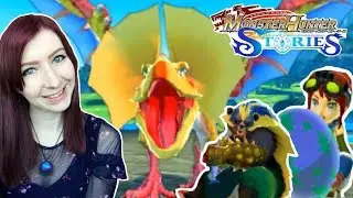SEARCHING FOR EGGS + EPIC BATTLES - Monster Hunter Stories Let's Play Walkthrough Gameplay Part 2