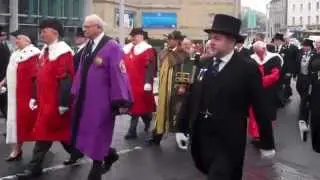 The Deans Of The Guilds Parade Leaving Concert Hall Perth Perthshire Scotland