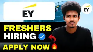 EY Hiring Freshers 2026 | Apply Now🔥
