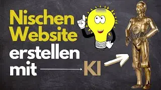 Nischen Website erstellen mit KI   ChatGPT Tutorial