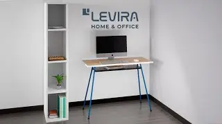 How to assemble the KOST COLORS BLUE desk | Levira Home