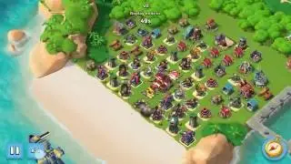 Boom Beach amazing zooka attack against grappler