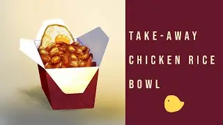 Take-Away Chicken Rice Bowl