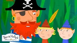 ¡La búsqueda del tesoro de Barbarroja, el elfo pirata! 🏴‍☠️| Ben y Holly en Español