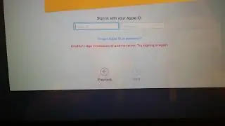 Could not sign in because of server error Mac password recovery easy fix