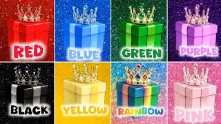 Choose Your Gift Box 🎁 8 Color Edition &ndash; Red, Blue, Green, Purple & black, yellow, rainbow, pink 