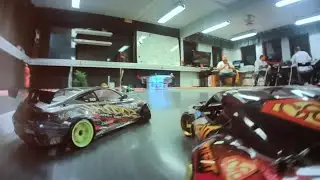 Yet an other HDzero whoop RC drift chase at Lowmotion RC