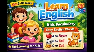 English Vocabulary for Kids | Easy English Words for Children
