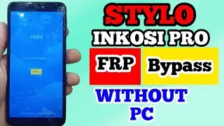 how to remove frp google account stylo inkosi pro | stylo inkosi pro frp bypass