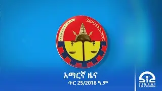 የምሽት 2፡00 ሰዓት አማርኛ ዜና | ጥር 25/2018 ዓ.ም | #Tigrai_Television | #ቴሌቪዥን_ትግራይ