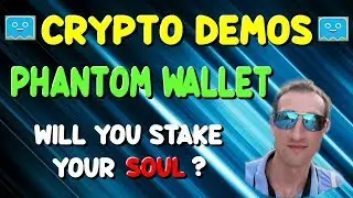 PHANTOM WALLET Tutorial | PHANTASMA Blockchain - How to stake!