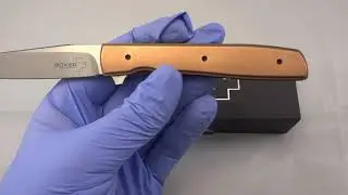 Boker Brad Zinker Urban Trapper Knife Copper Edition