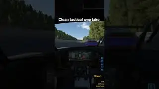 iRacing Porsche GT3 Clean Tactical Overtake #iracing #racing #overtake