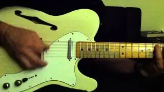 MJT Thinline Telecaster