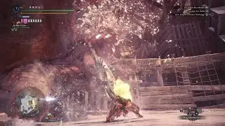 MHWI Tempered Teostra Charge Blade Solo